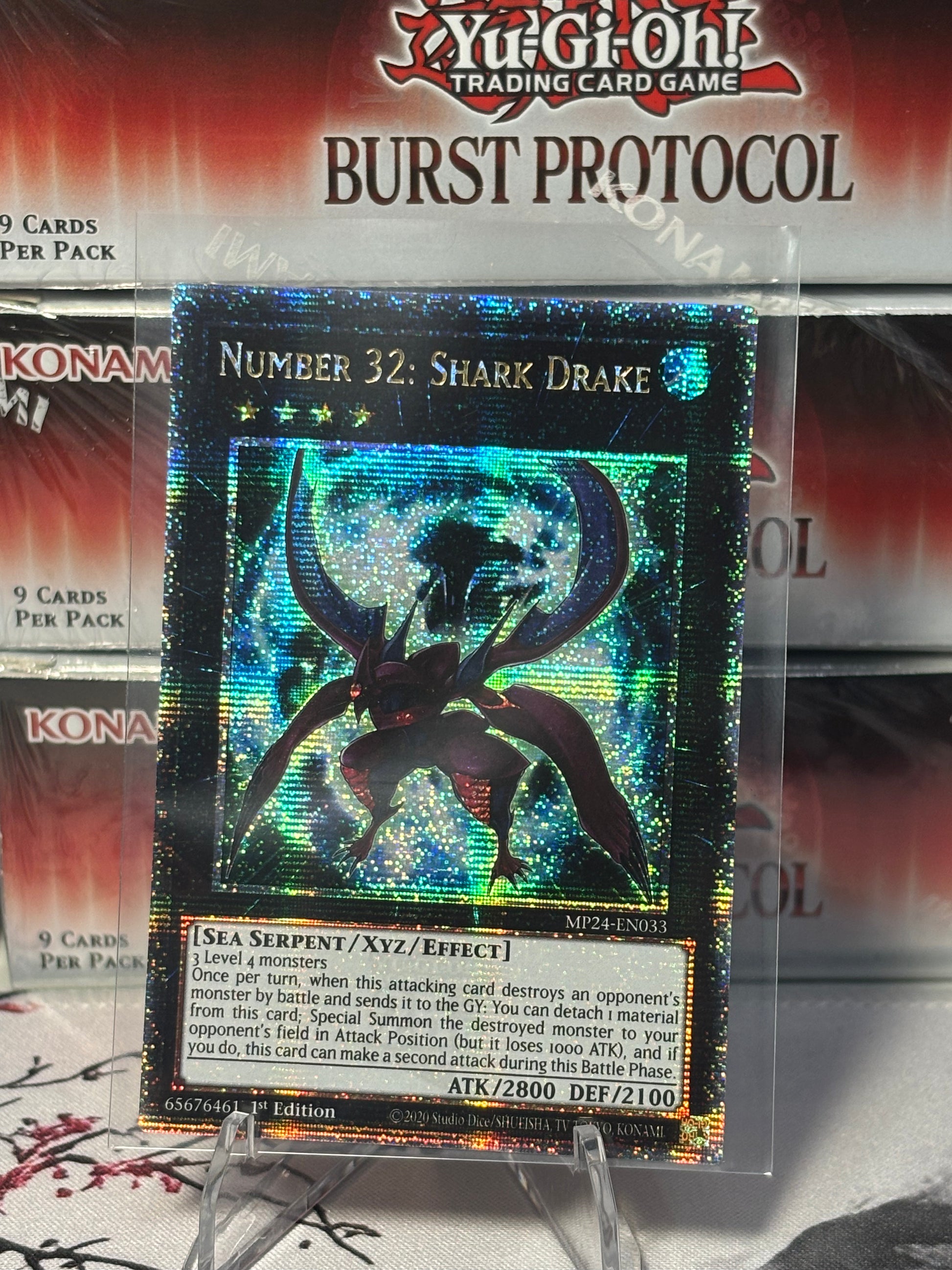 Number 32: Shark Drake front view