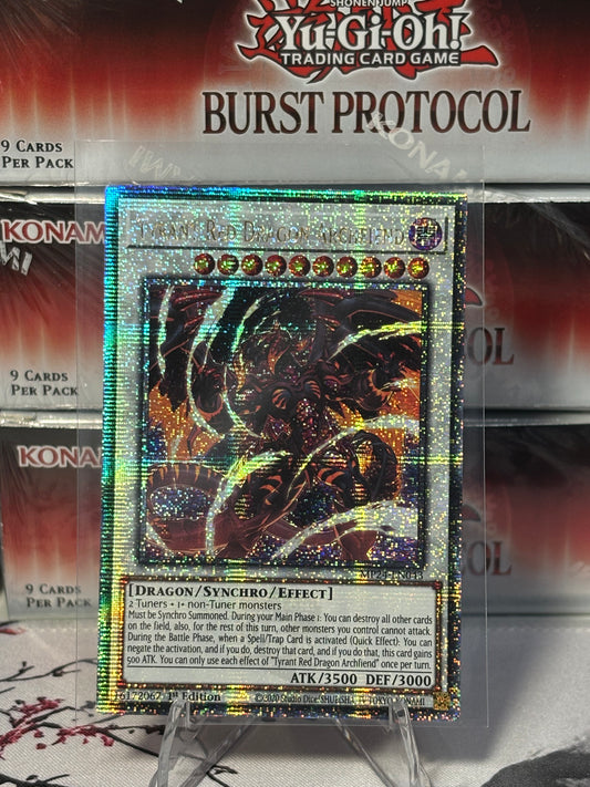 Tyrant Red Dragon Archfiend front view