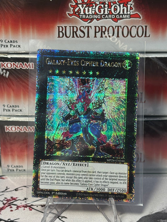 Galaxy-Eyes Cipher Dragon front view