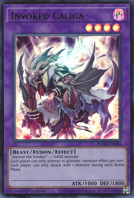 Invoked Caliga front view