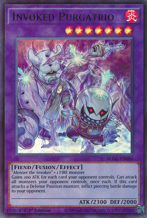 Invoked Purgatrio front view