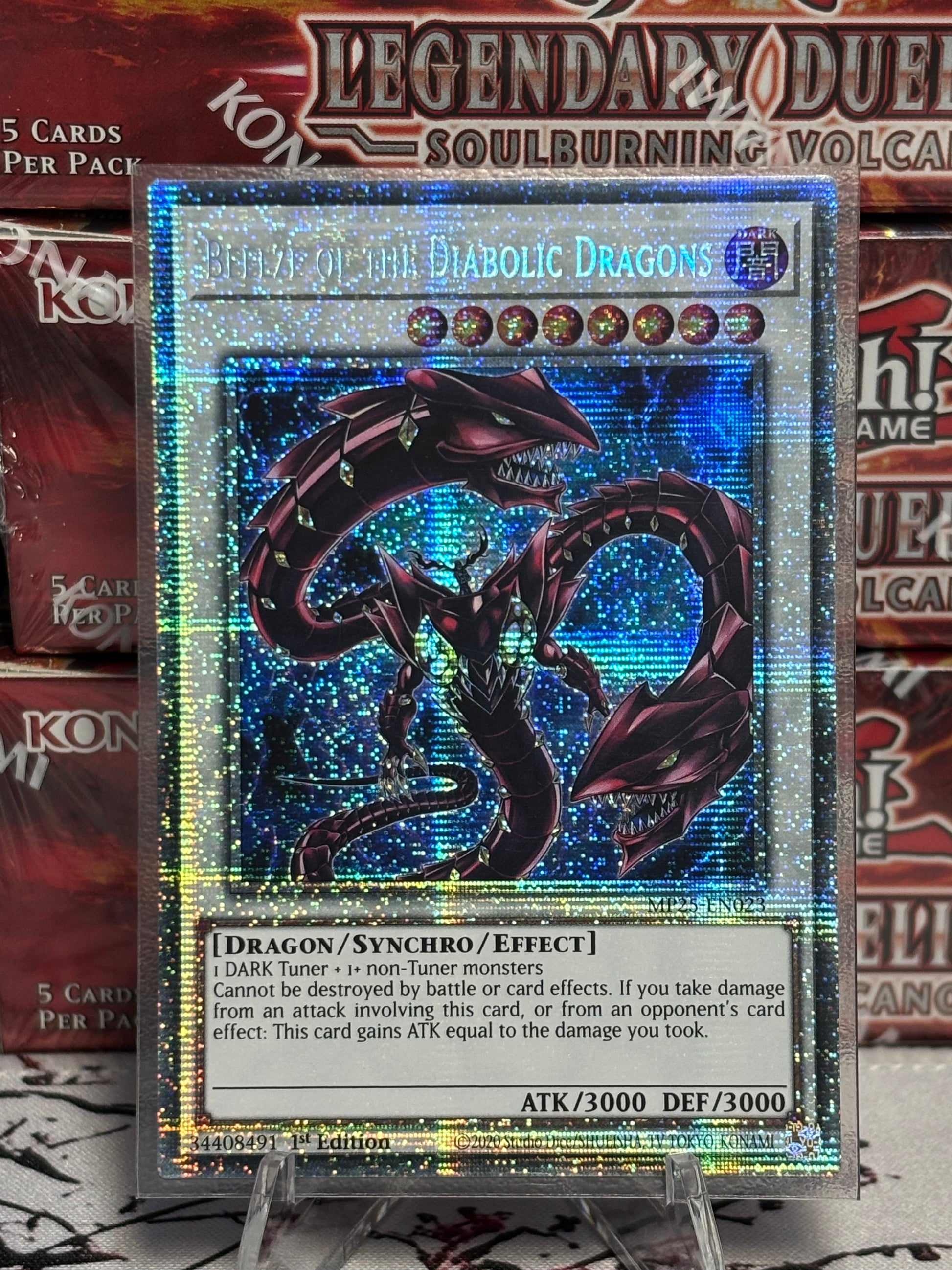 Beelze of the Diabolic Dragons front view