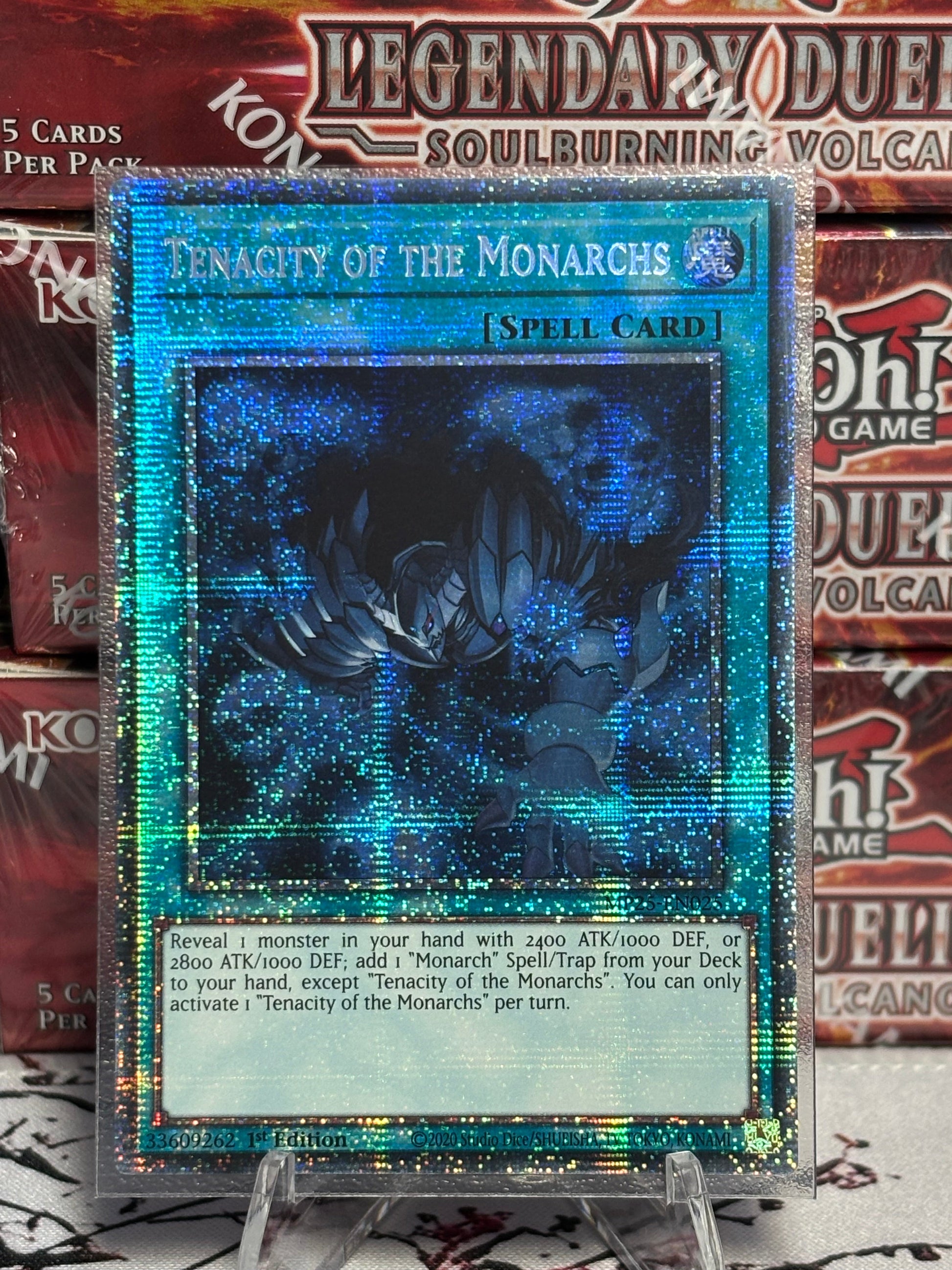 Tenacity of the Monarchs front view