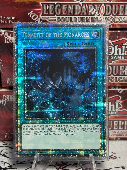 Tenacity of the Monarchs front view
