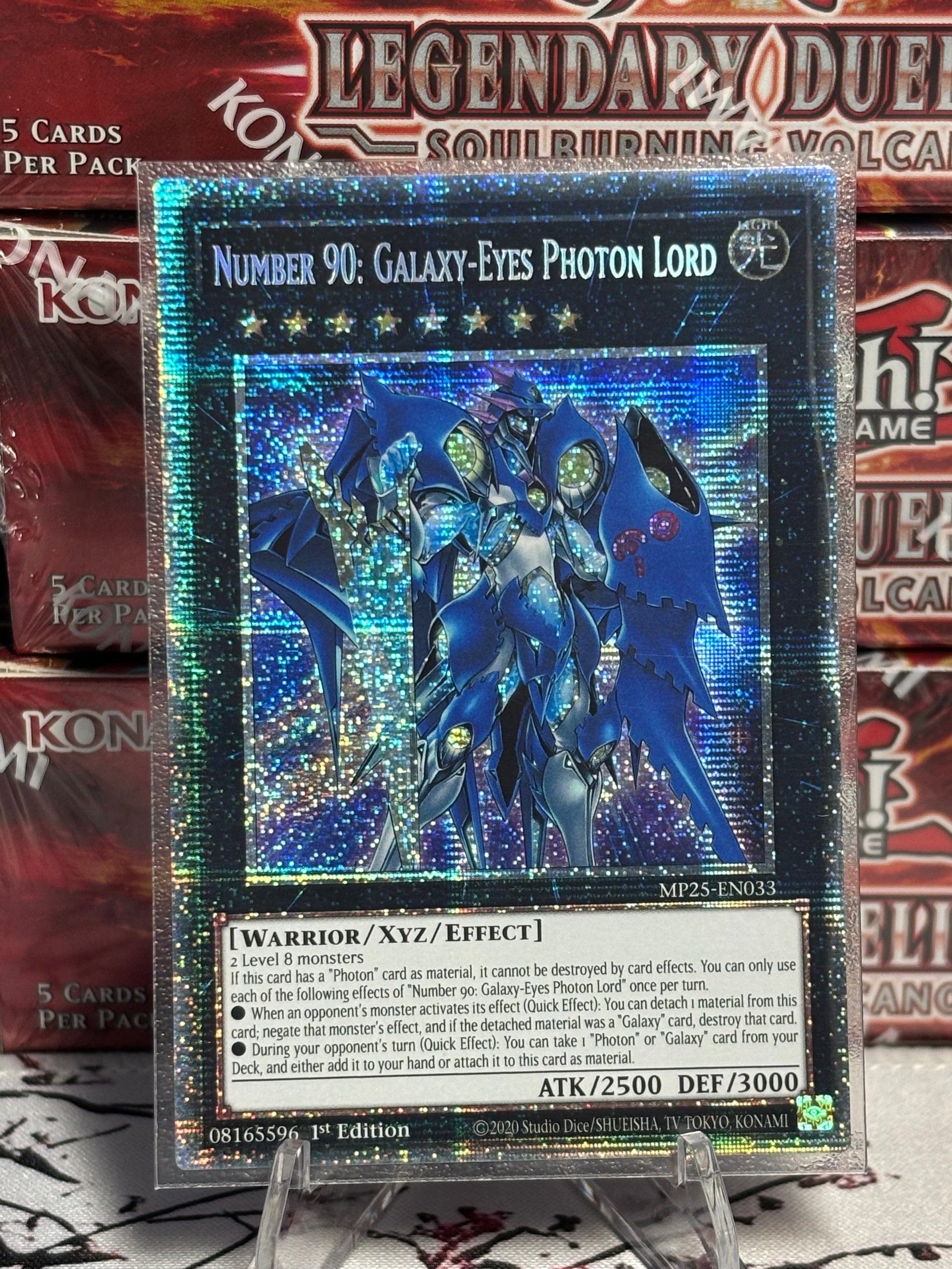 Number 90: Galaxy-Eyes Photon Lord front view
