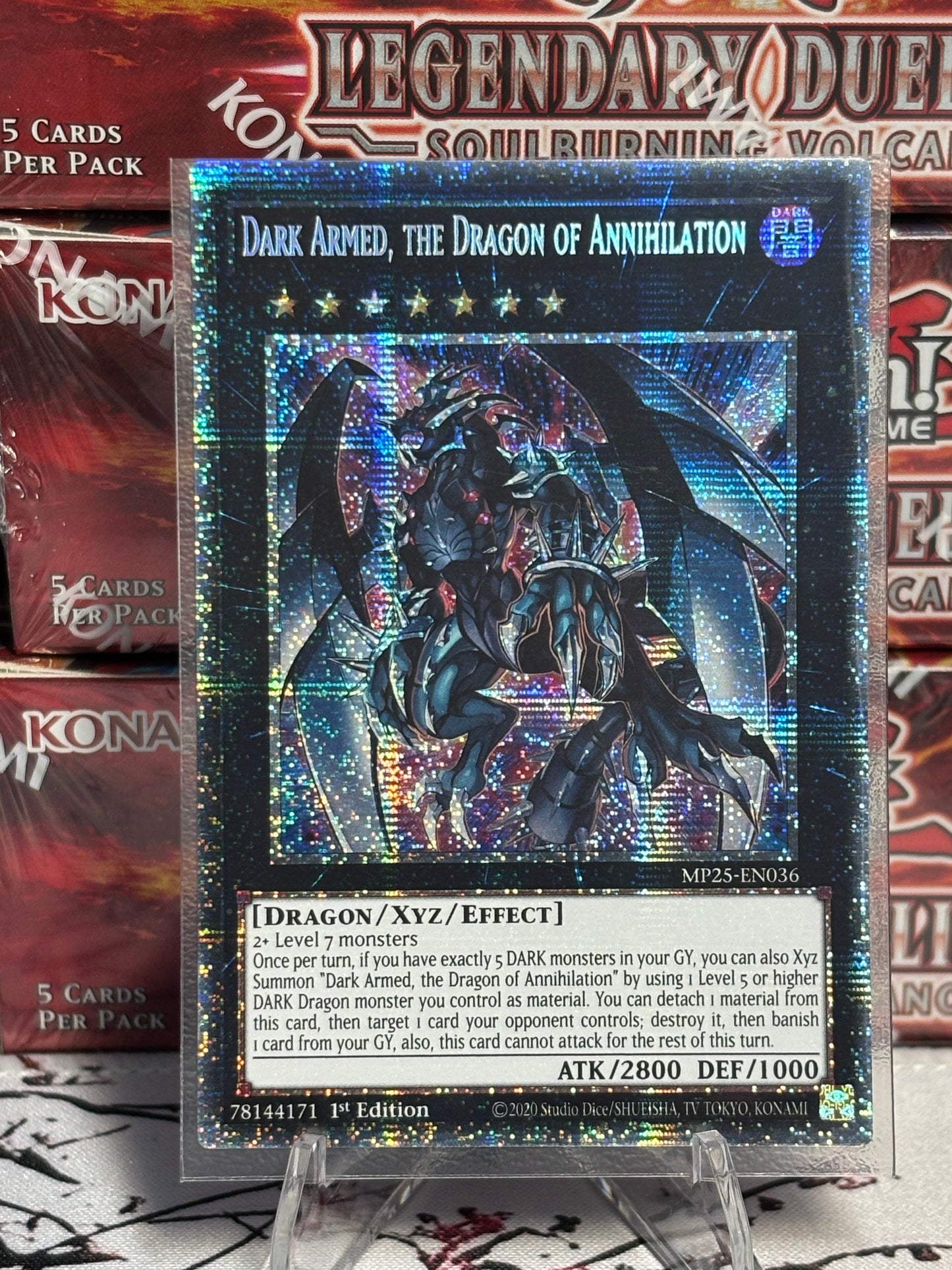 Dark Armed, the Dragon of Annihilation front view