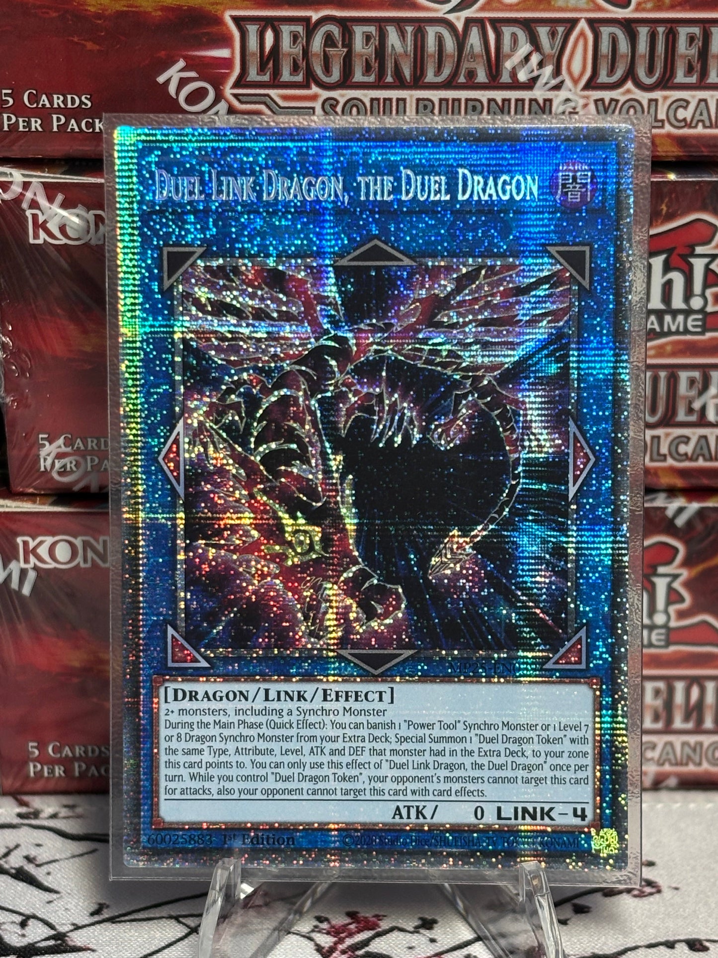 Duel Link Dragon, the Duel Dragon front view