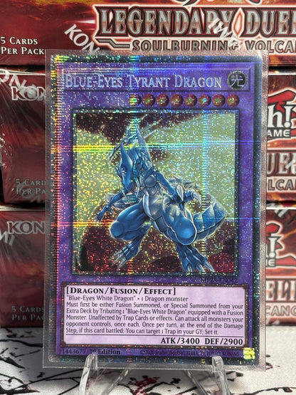 Blue-Eyes Tyrant Dragon front view