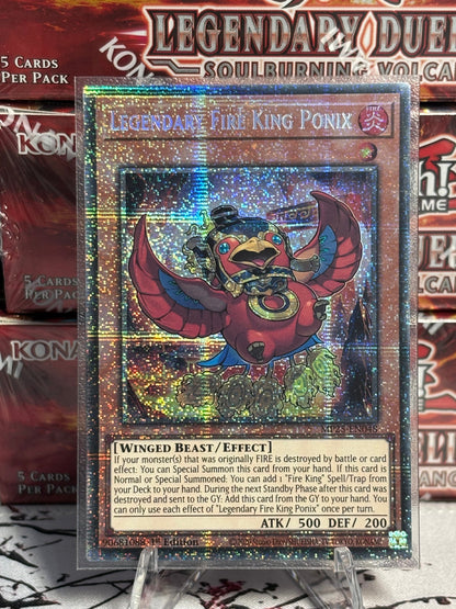 Legendary Fire King Ponix front view