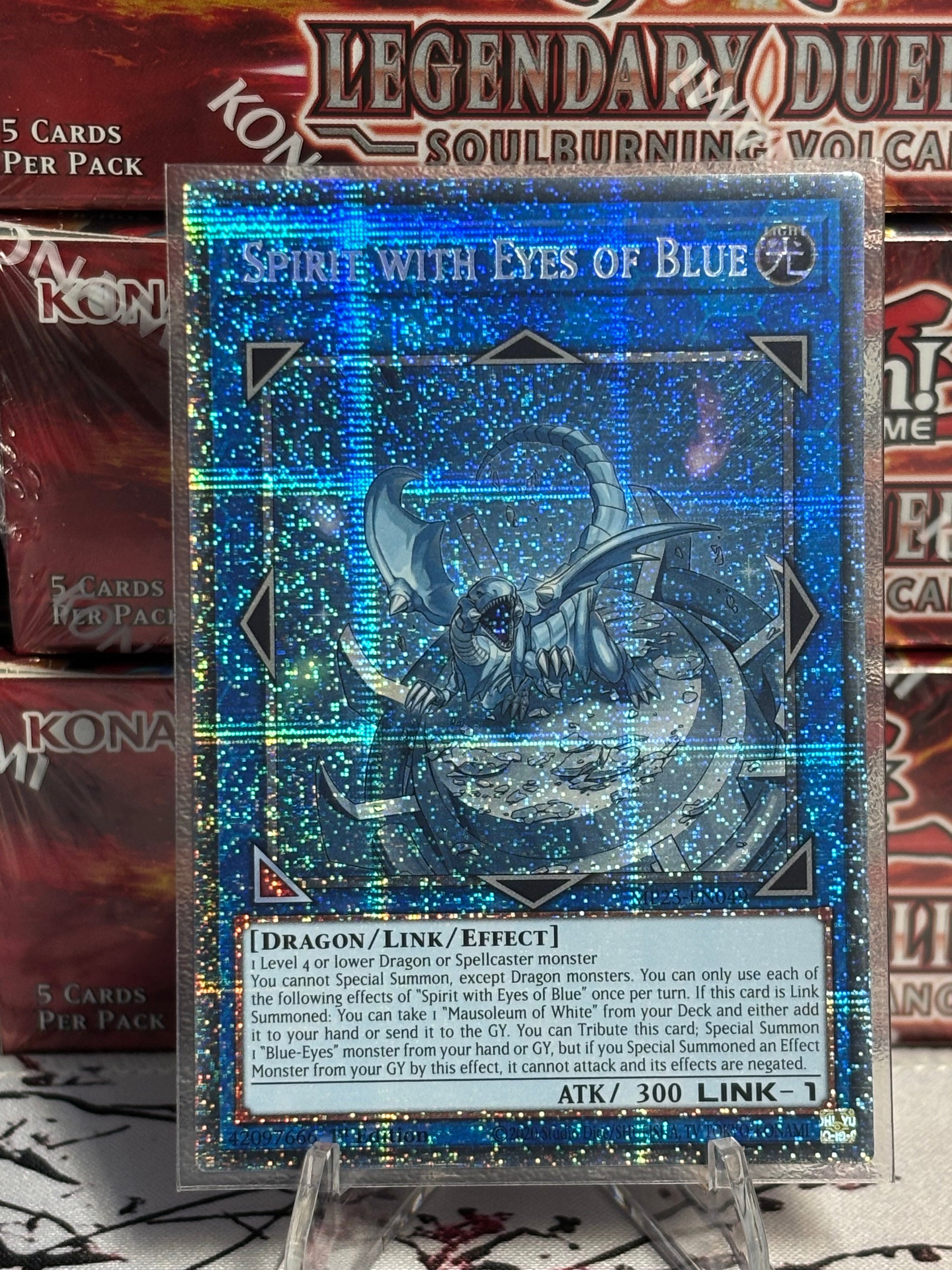 Spirit with Eyes of Blue front view