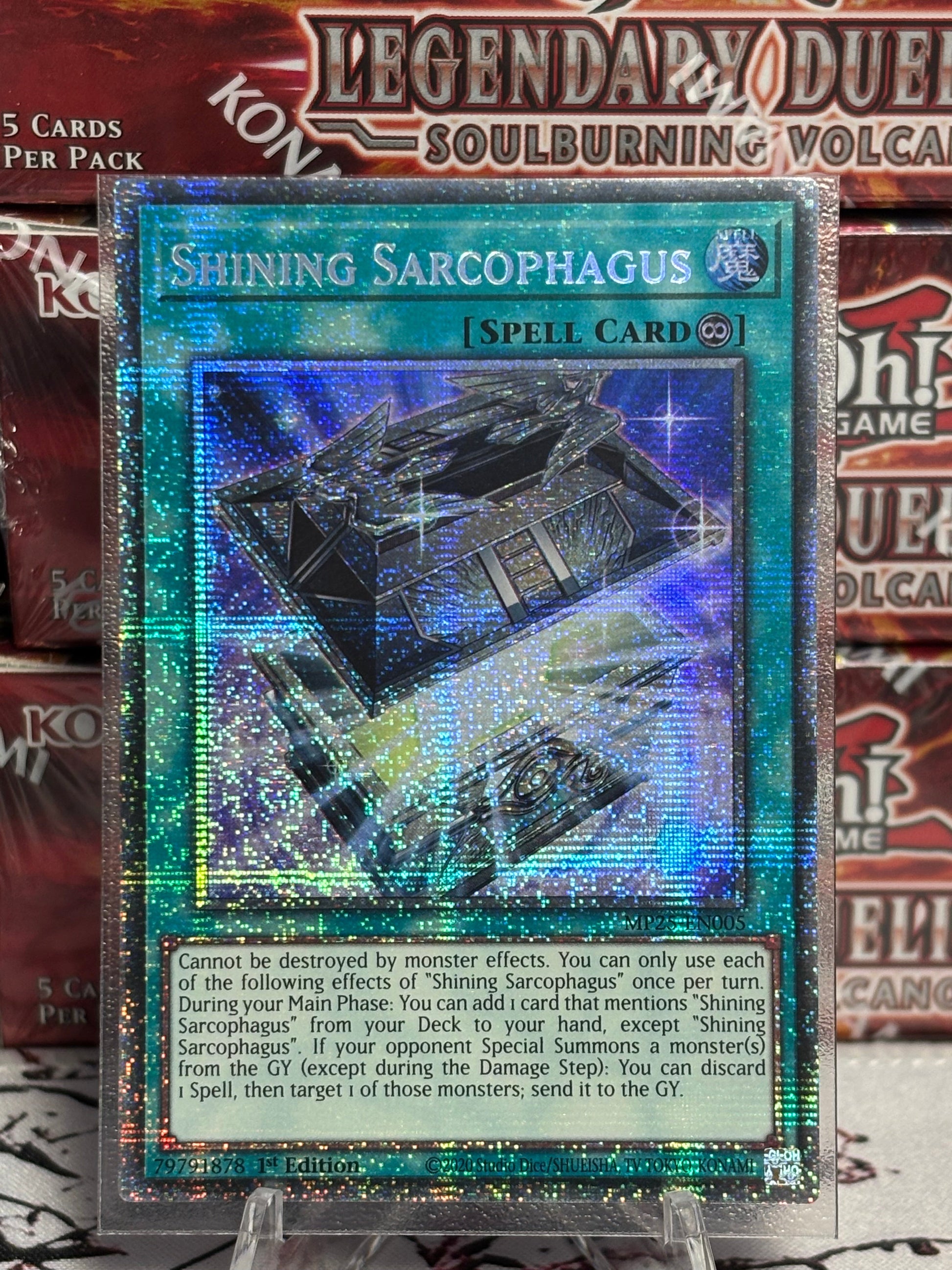 Shining Sarcophagus front view