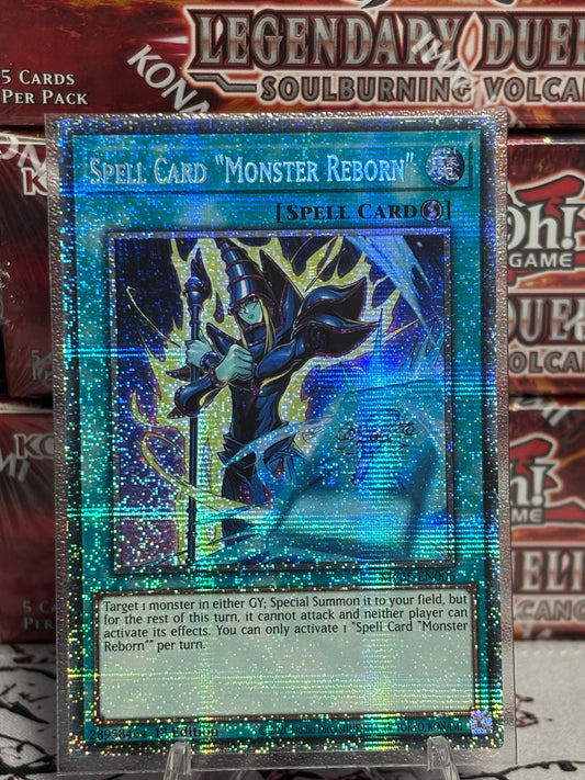 Spell Card "Monster Reborn" front view