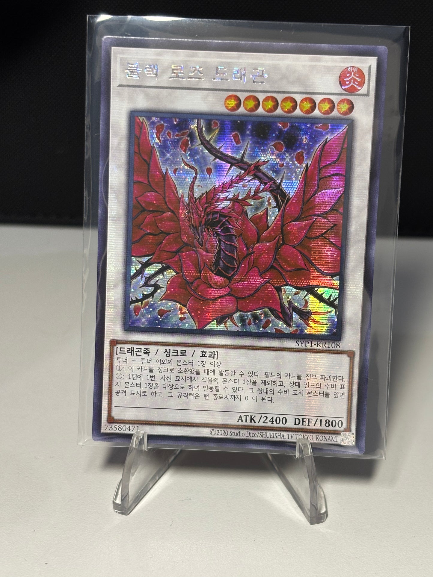 Black Rose Dragon front view