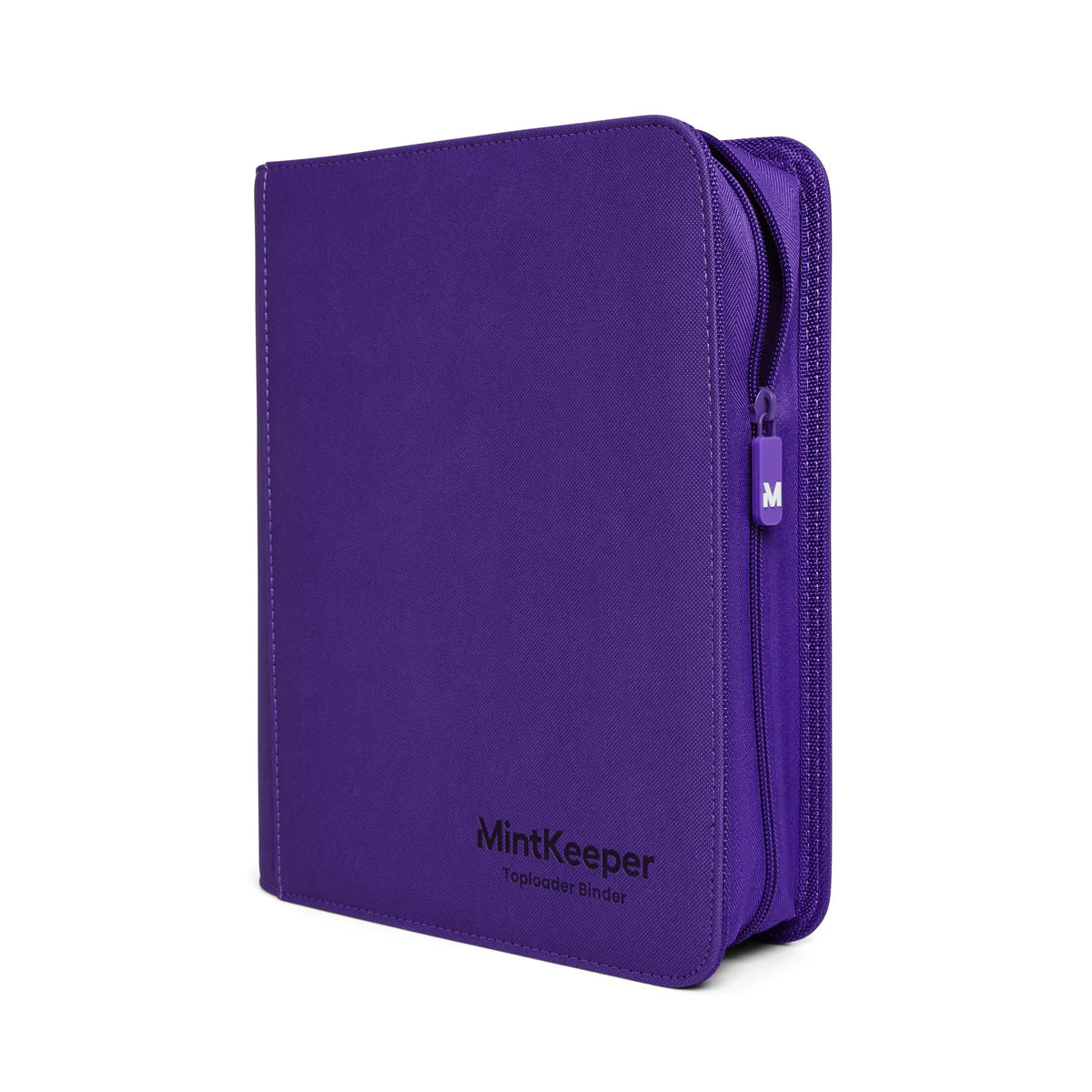 Mintkeeper Toploader Binder 4 Pocket - 128 Purple Standard Size