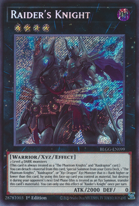 Raider's Knight front view