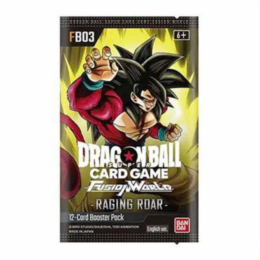 Dragonball Super Raging Roar Booster Pack 1st Edition