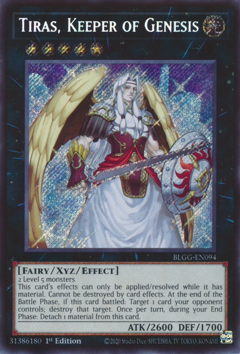 Tiras, Keeper of Genesis front view