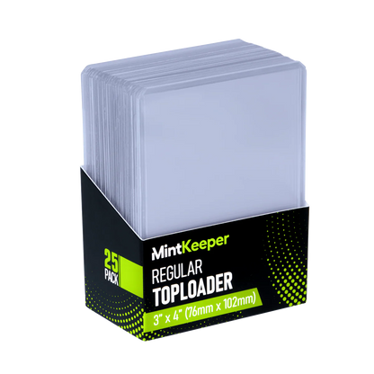 Rigid Toploaders for Trading Cards - 25 Pack