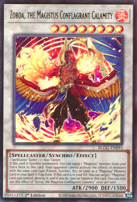 Zoroa, the Magistus Conflagrant Calamity front view