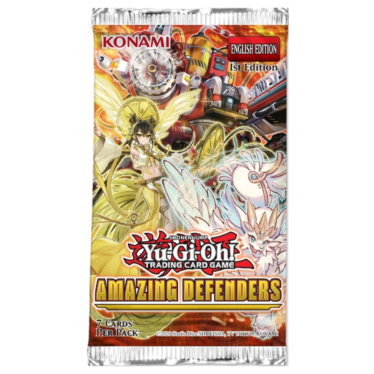Yu-Gi-Oh! Amazing Defenders Booster Pack - 1st Edition English