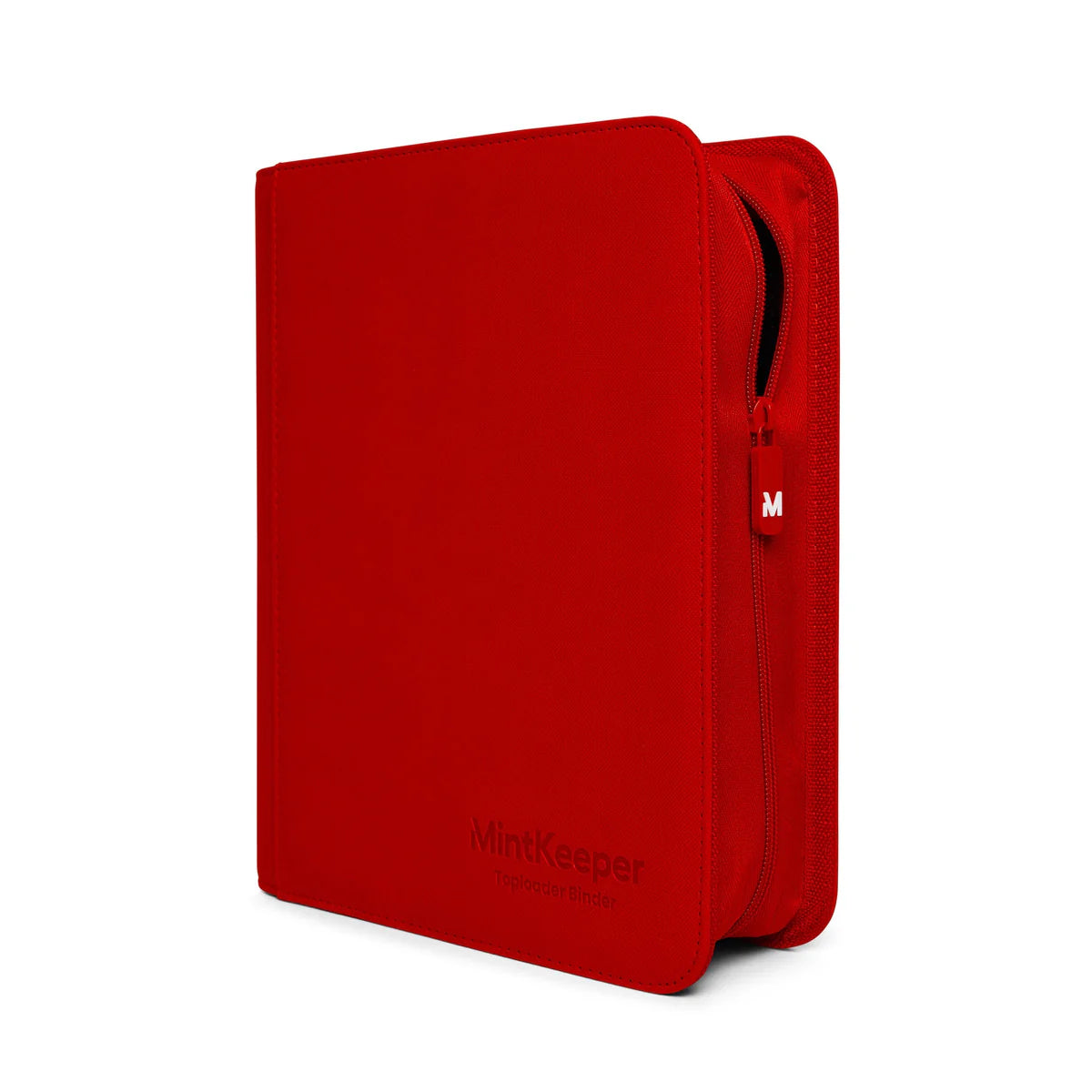 Mintkeeper Toploader Binder 4 Pocket - 128 Red Standard Size