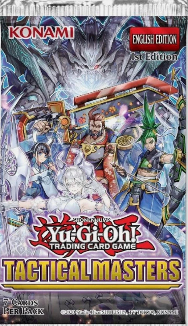 Yu-Gi-Oh Tactical Masters Booster Pack 1st Edition