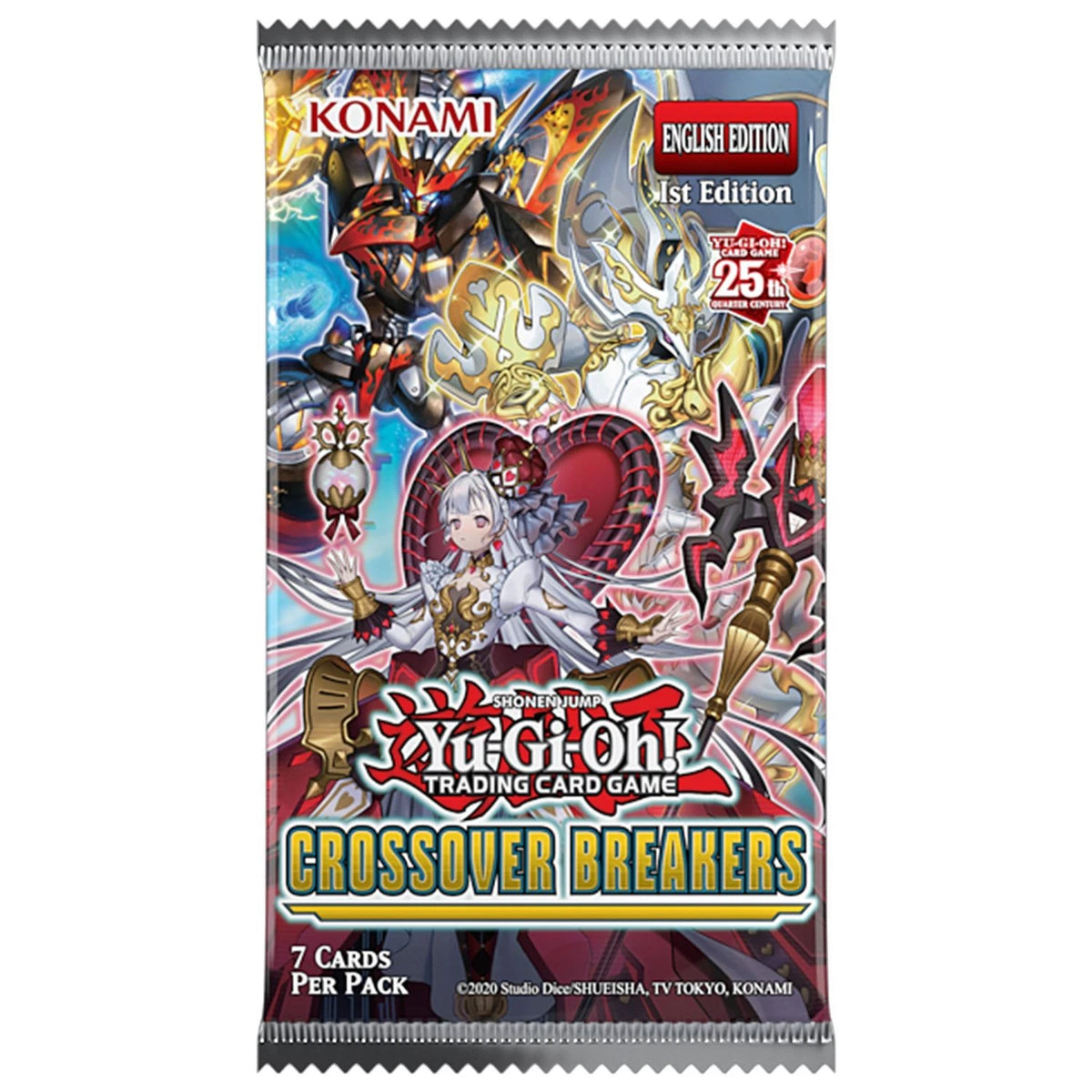 Yu-Gi-Oh Crossover Breakers Booster Pack 1st Edition