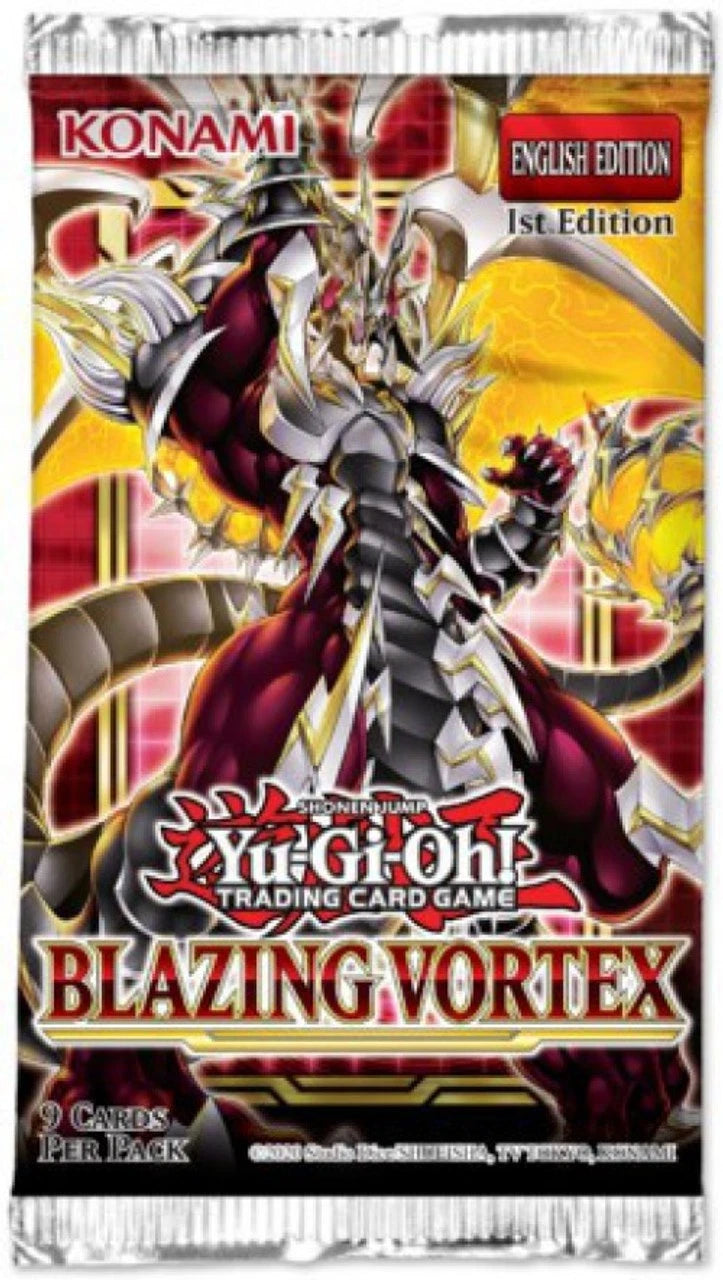 Yu-Gi-Oh Blazing Vortex Booster Pack 1st Edition