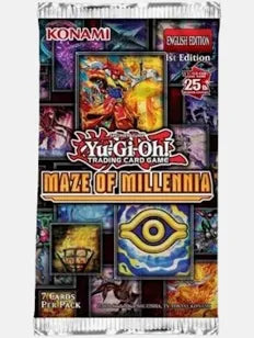 Yu-Gi-Oh Maze of Millennia Booster Pack 1st Edition