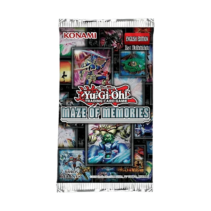 Yu-Gi-Oh Maze of Memories Booster Pack 1st Edition